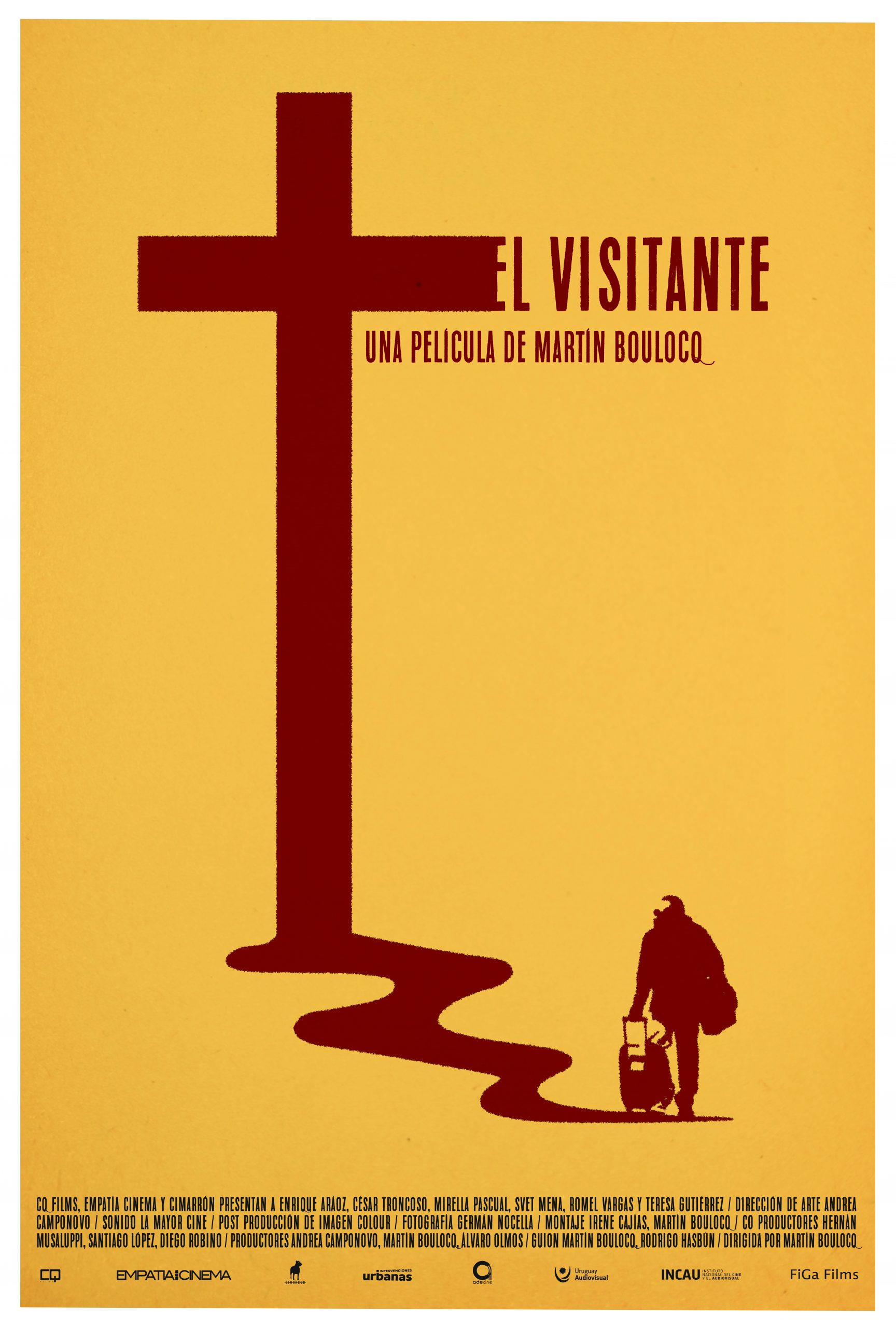 El Visitante • Bolivia. Official Poster for CLFF 39 Selection.