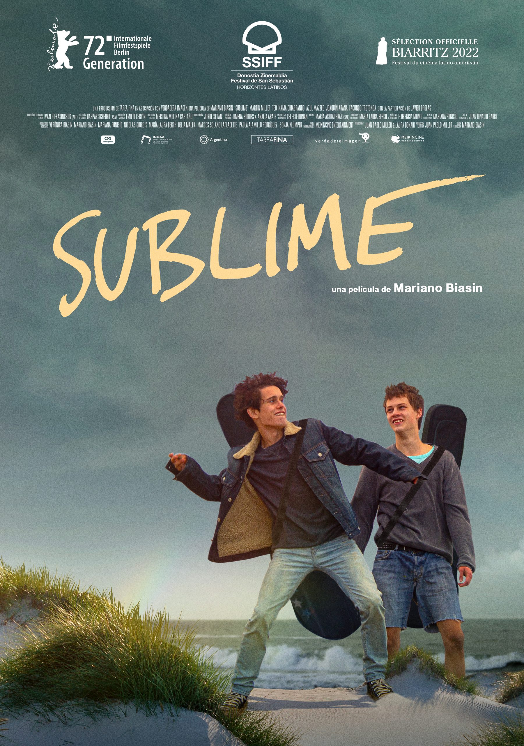 Sublime - Official Poster for film entry in the Chicago Latino Film Festival 39th Edition.