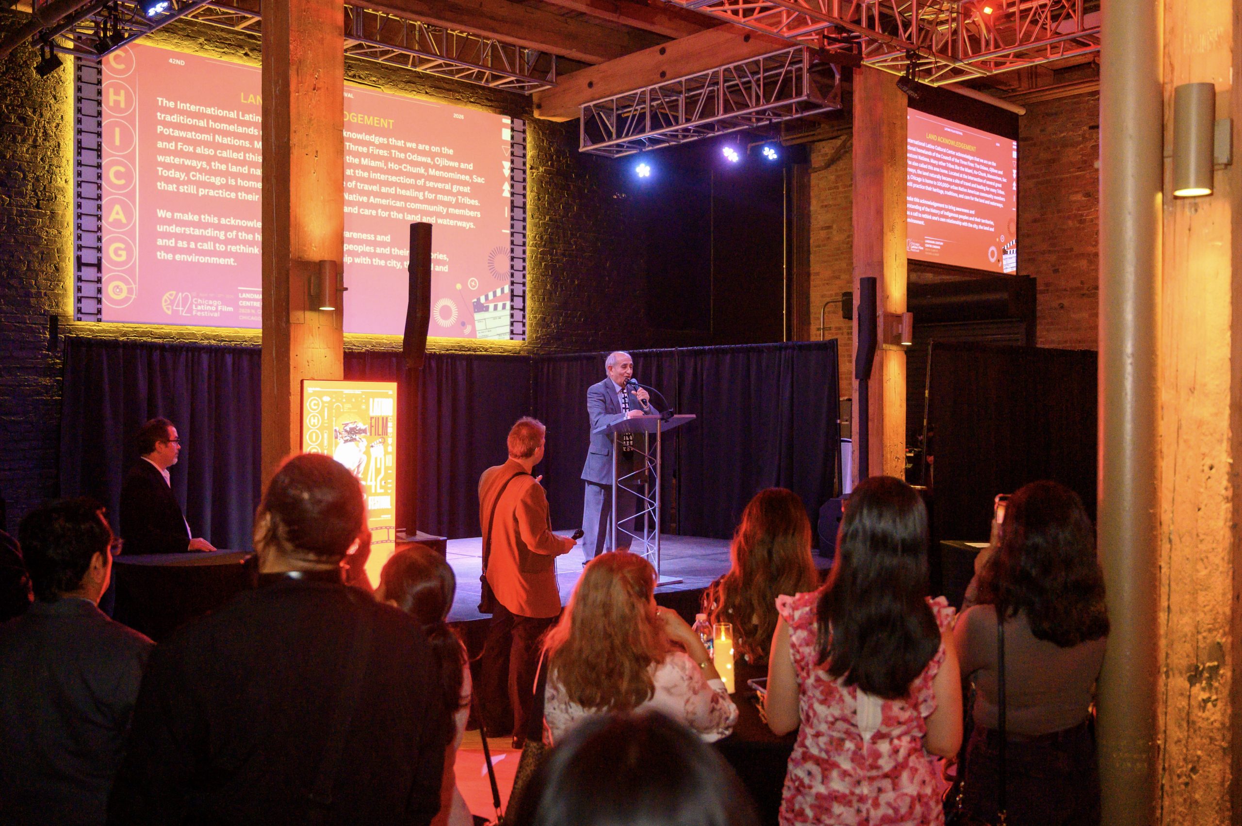 42nd Chicago Latino Film Festival Kick Off Party 2026. Photo: ILCC