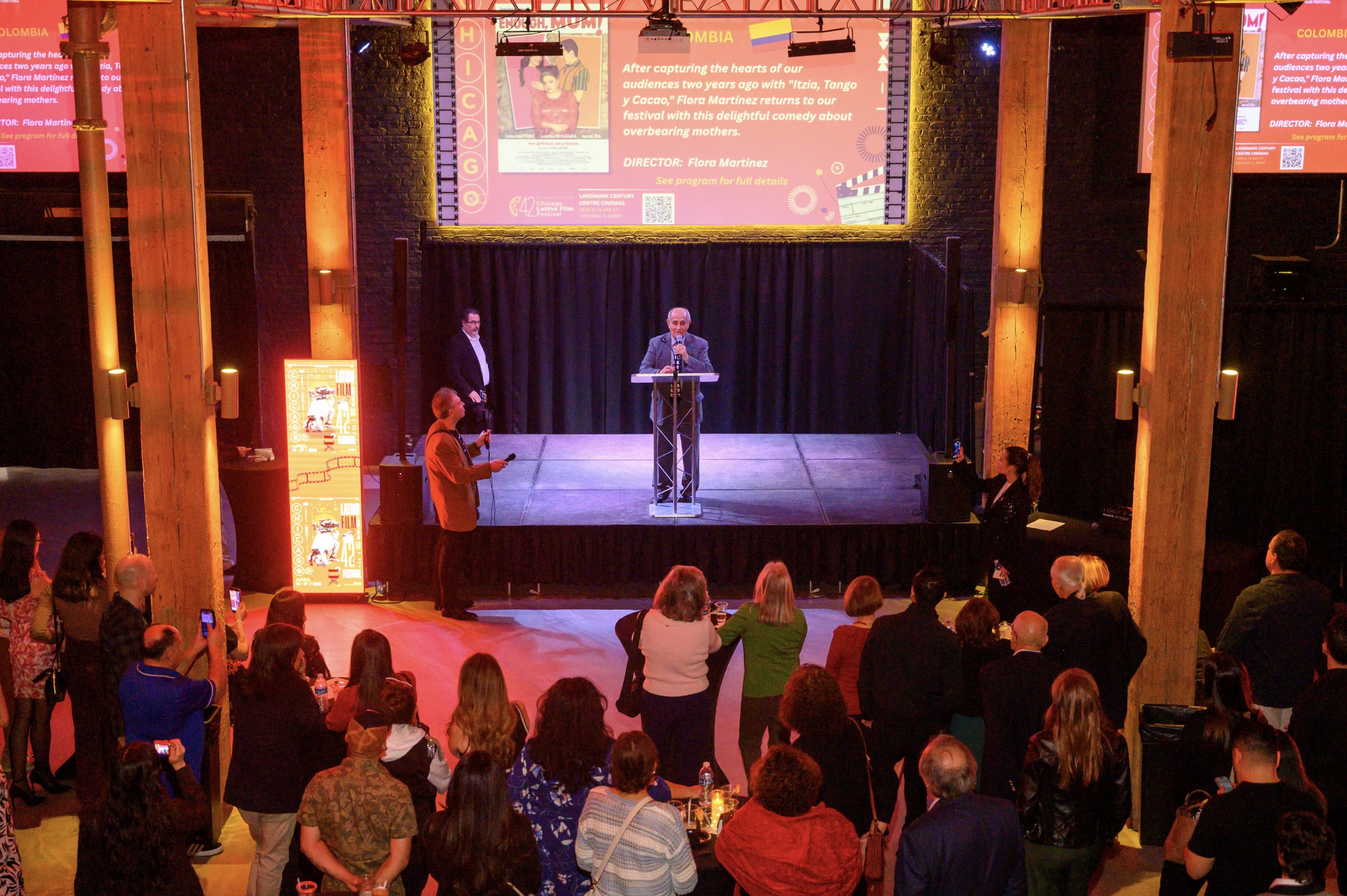 42nd Chicago Latino Film Festival Kick Off Party 2026. Photo: ILCC