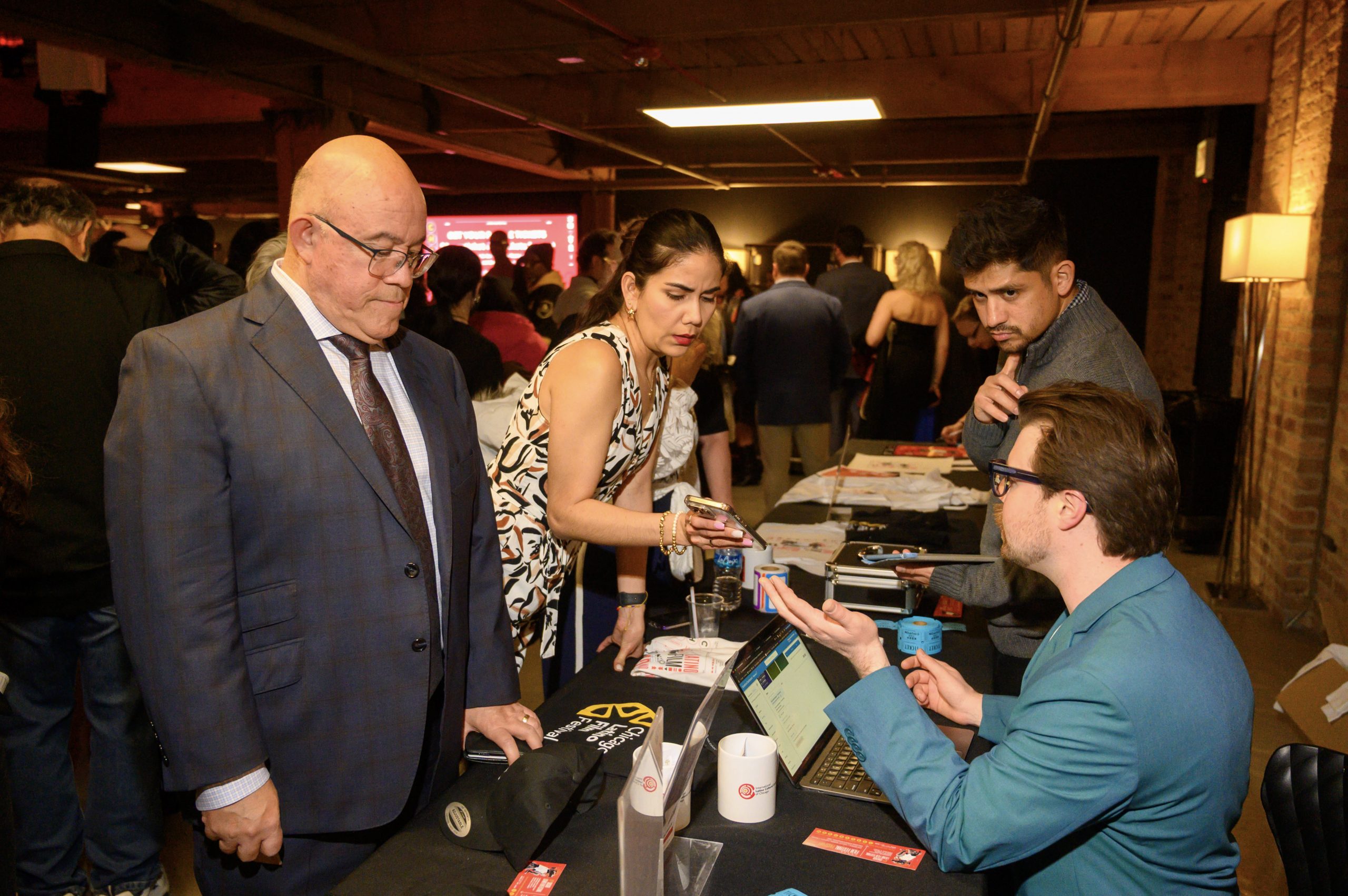 42nd Chicago Latino Film Festival Kick Off Party 2026. Photo: ILCC